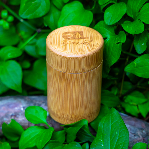 GL Bamboo Stash Jar