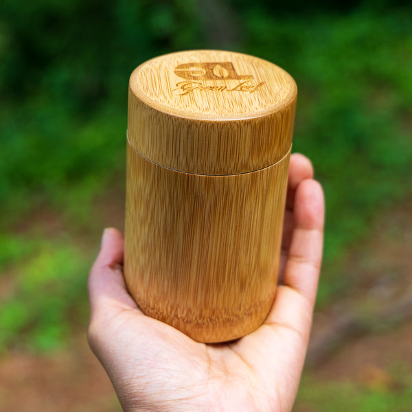 GL Bamboo Stash Jar