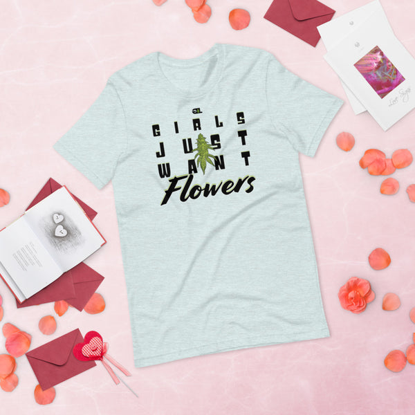 Girls Want Flowers tee