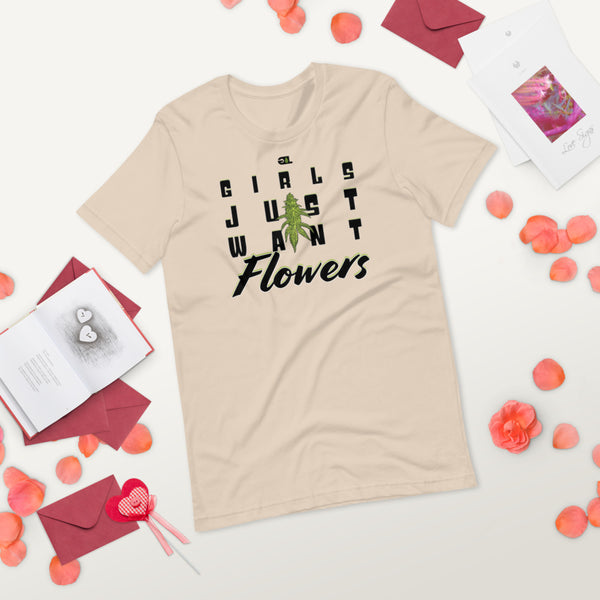 Girls Want Flowers tee